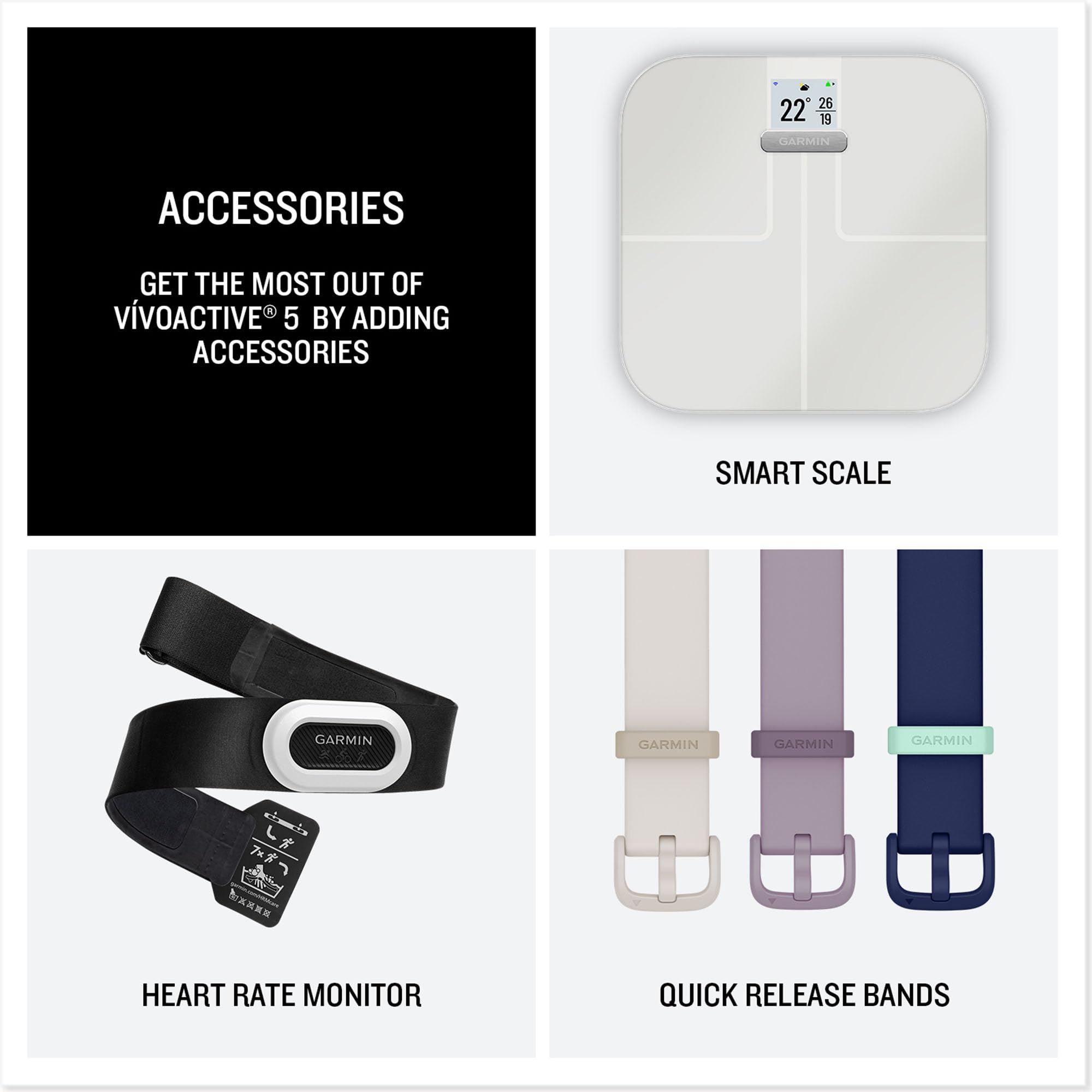 42 mm GPS Smartwatch with AMOLED Touchscreen, Health & Fitness Tracking, Sleep Insights, Music Features – Ivory